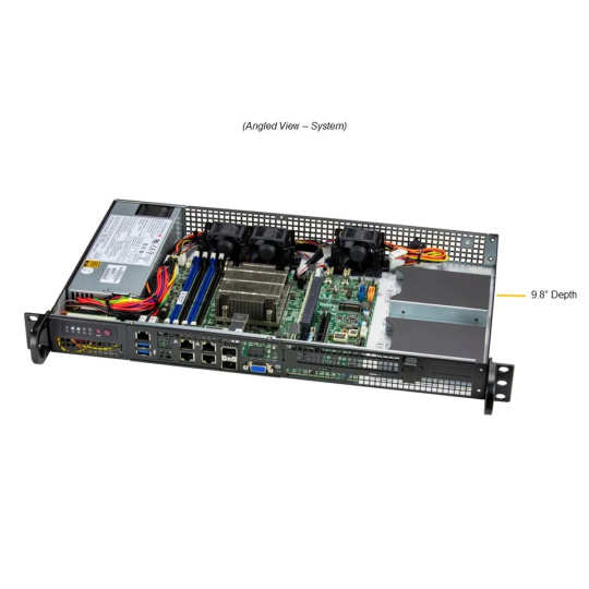 Supermicro Server  SYS-510D-4C-FN6P P mini1U SP