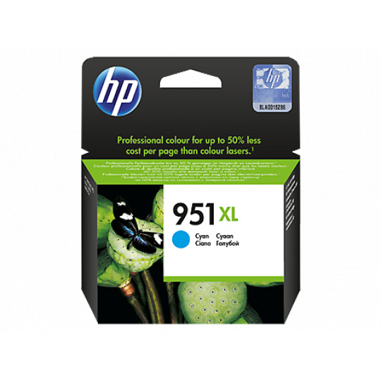 HP náplň č. 951XL  azúrová