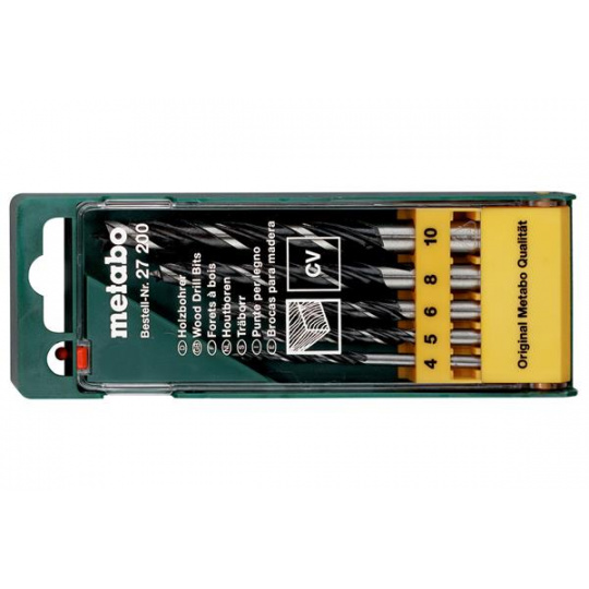 Metabo cassette with drills to the wood 5-pcs.