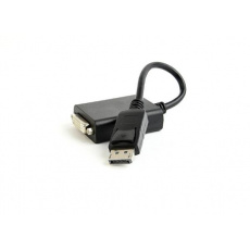 Gembird adaptér DisplayPort 1.2 (M) na Dual Link DVI (F) 0.1m kábel, čierny