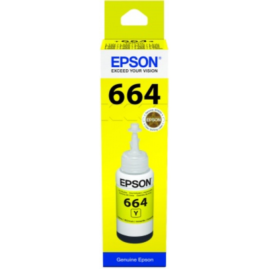 Epson atrament L100/L200/L210/L355/L550 Yellow ink container 70ml