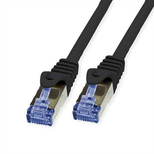 S/FTP (PiMF) Patchkábel LSOH TPE 20m drôt cat.6a, AWG23, 500MHz, 10GBase-T, čierny, meď, UV odolný S/FTP (PiMF) Patchkábel LSOH TPE 20m drôt cat.6a, AWG23, 500MHz, 10GBase-T, čierny, meď, UV odolný