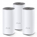 TP-LINK Deco E4(3-Pack) AC1200 Whole-Home Mesh Wi-Fi System, Qualcomm CPU, 867Mbps at 5GHz+300Mbps at 2.4GHz, 2 10/100Mbps Ports,