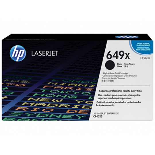 CE260X HP toner čierny pre LaserJet CP4525