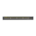 Zyxel GS1920-48HPv2, 52 Port Smart Managed PoE Switch 48x Gigabit Copper PoE and 4x Gigabit dual pers., hybrid mode