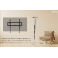 Wall mount KIVI Basic-22T Tilted, VESA 200x200, 23'-43' Max 45kg