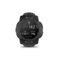 Garmin Instinct 3 - 50mm, AMOLED, Tactical Edition Black, Black silicone band