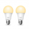 TP-LINK "Dimmable Smart Light Bulb, 2-PackSPEC: E27, 200–240 V, Brightness 806 lm, Max Operation Power 8.7 W, Color Tem