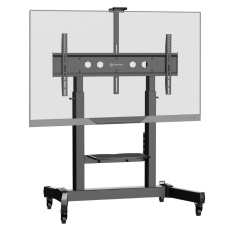 ONKRON TV stand with bracket 50"-100", mobile, black TS1991