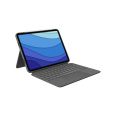Logitech® Combo Touch for iPad Pro 11-inch (1st, 2nd, 3rd and 4rd generation) - GREY - UK - INTNL