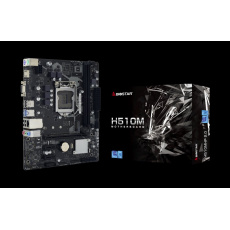 Biostar Main board H510 soc LGA 1200, DDR4 mATX, HDMI, D-sub