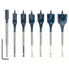 BOSCH 7D. SADA PLOCHÝCH FRÉZOVACÍCH VRTÁKŮ SCS BOSCH 7D. SADA PLOCHÝCH FRÉZOVACÍCH VRTÁKŮ SCS