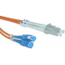 CNS opt. duplex patch kábel 62,5/125, LC/SC, 1m