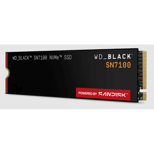 SSD WD Black SN7100 4000GB M.2 2230 PCIe Gen4 x4 NVMe, Read/Write: 7300/6700 MBps, IOPS 1000K/1400K, TBW: 1200 SSD WD Black SN7100 4000GB M.2 2230 PCIe Gen4 x4 NVMe, Read/Write: 7300/6700 MBps, IOPS 1000K/1400K, TBW: 1200