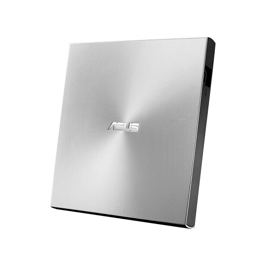ASUS SDRW-08U7C-U SILVER external ultraslim DVD-RW + 3x Hardcoat DVD, USB-C