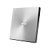 ASUS SDRW-08U7C-U SILVER external ultraslim DVD-RW + 3x Hardcoat DVD, USB-C