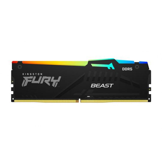 32GB 5200MT/s DDR5 CL40 DIMM FURY Beast Black RGB XMP