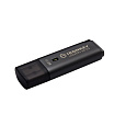 32 GB . USB 3.2 kľúč . Kingston IronKey Locker+ 50 G2, strieborný ( r145MB/s, w115MB/s)