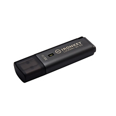 32 GB . USB 3.2 kľúč . Kingston IronKey Locker+ 50 G2, strieborný ( r145MB/s, w115MB/s)
