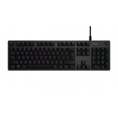 Logitech® G512 CARBON LIGHTSYNC RGB Mechanical Gaming Keyboard with GX Red switches - CARBON - US INT'L - USB - N/A - IN