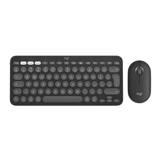 Logitech® Pebble 2 Combo  for Mac - TONAL GRAPHITE - US INT'L - BT