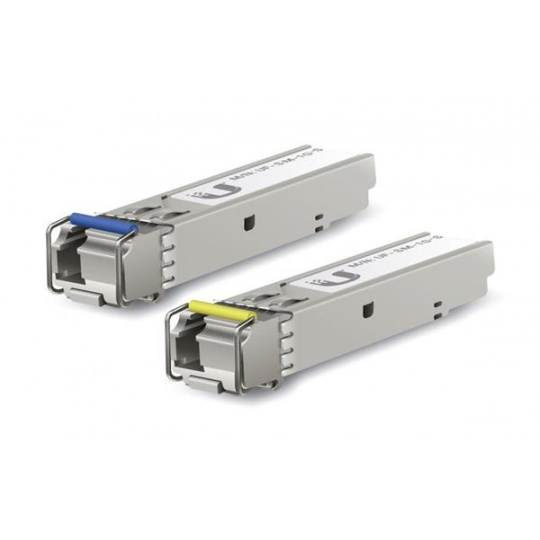 Ubiquiti SFP Fiber modul, Singl-mode  1G BiDi  (pár)