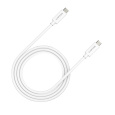 Canyon UC-44, 1 m kábel USB-C / USB-C, 48V/5A, výkon 240W EPR, 400GBPS, pre notebooky, E-mark čip, biely