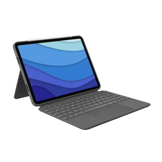 Logitech® Combo Touch for iPad Pro 12.9-inch (5th and 6th generation) - GREY - US - INTNL