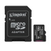 256 GB . microSDXC karta Kingston Canvas Select Plus U1, V10, A1 (r/w 150MB/s) + adaptér