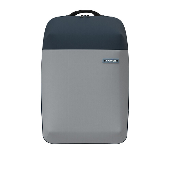 Canyon OnPack UR01, batoh na notebook do 15,6", vodeodolný, USB-A nabíjací port, z recyklovaných materiálov, modrý