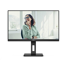 AOC 24P3CV 23,8" IPS 1920x1080 50M:1 4ms 300cd HDMI DP USB-C(65W) pivot repro čierny