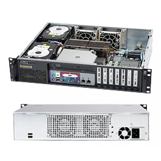 Supermicro® SC523L-55B 2U chassis