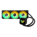 ASUS TUF GAMING LC III 360 ARGB liquid cooler CPU, Aura Sync ARGB, 360mm