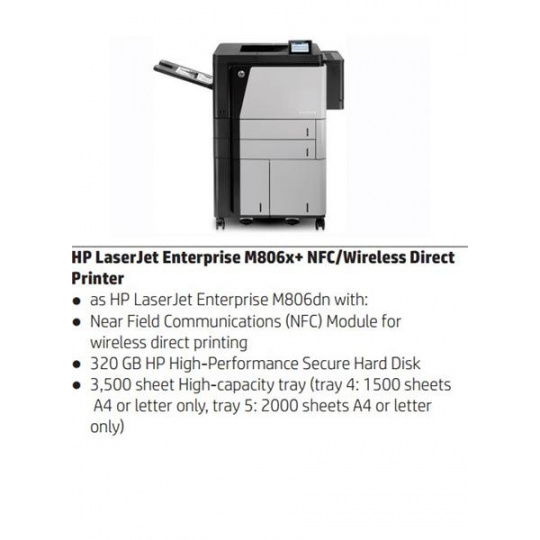 HP LaserJet Enterprise 800 M806x+