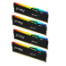 128GB 5200MT/s DDR5 CL40 DIMM (Kit of 4) FURY Beast RGB XMP