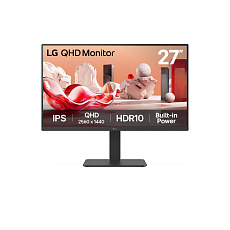 LG 27BA54QB-T 27"W IPS 2560x1440 5ms 5 000 000:1 350cd DP HDMI USB-C pivot repro