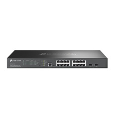 TP-LINK "Omada 16-Port 2.5GBASE-T and 2-Port 10GE SFP+ L2+ Managed Switch with 8-Port PoE+      PORT: 8× 2.5G PoE+ Port