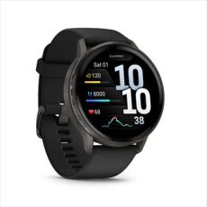 Garmin VENU 4 - 45mm, Black/ Slate + Black