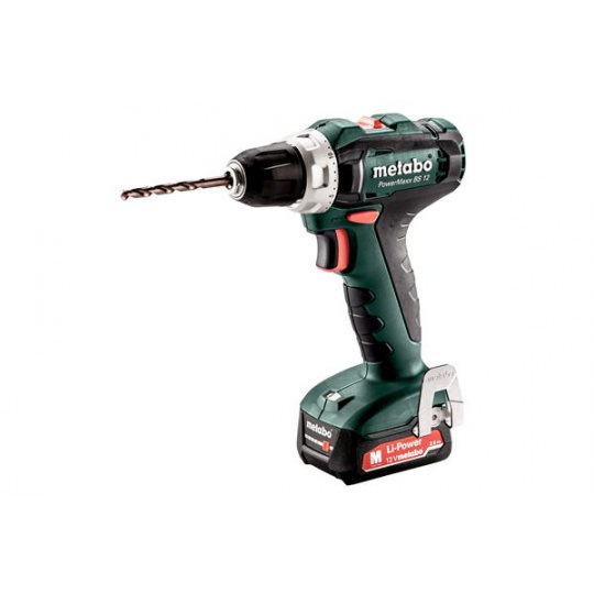 Metabo PowerMaxx BS 12 * Aku Vŕtačka so skrutkovačom   TV00