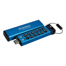 64GB USB-C IronKey Keypad 200C, FIPS 140-3 Lvl 3 (Pending) AES-256