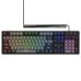LORGAR Azar 514, Wired mechanical gaming keyboard, RGB backlight, 1680000 colour variations, 18 modes
