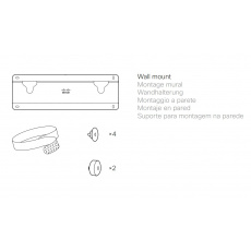 Wall mount Kit for Webex Desk