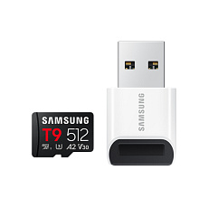 512 GB . microSDXC karta Samsung T9 + USB Adaptér