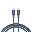 Canyon CC60SC10, 1 m kábel, USB-C / USB-C, PD 60 W, 480 Mbps, modrý