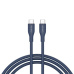 Canyon CC60SC10, 1 m kábel, USB-C / USB-C, PD 60 W, 480 Mbps, modrý