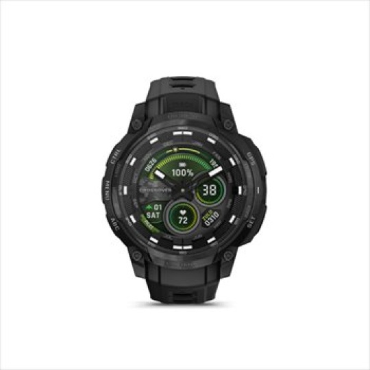 Garmin Instinct Crossover AMOLED, Tactical, Black, Black silicone band Garmin Instinct Crossover AMOLED, Tactical, Black, Black silicone band