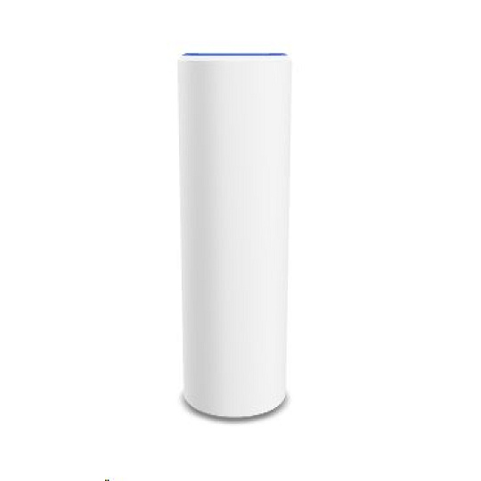 Ubiquiti Compact indoor/outdoor WiFi 7 AP with integrated long-range antenna system.