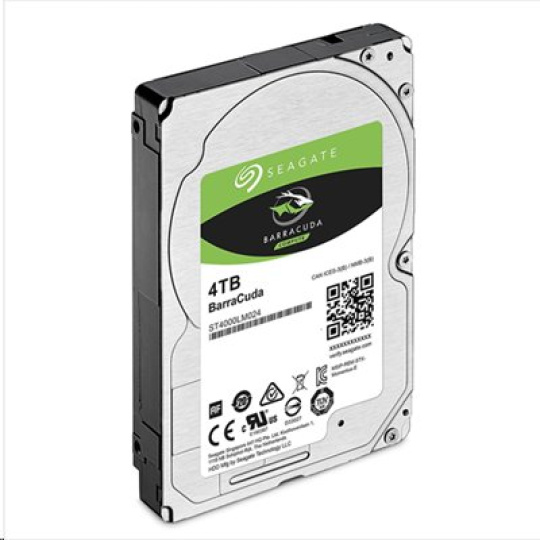 Seagate Mobile BarraCuda 2,5" 4TB 5400RPM 128MB SATA