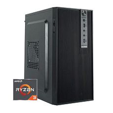 PRESTIGIO Office, Ryzen 3 PRO 4355G, UMA, 8GB, SSD 480GB, FDOS, klav.+ myš