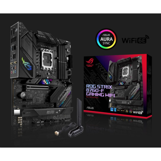 ASUS ROG STRIX B760-F GAMING WIFI soc 1700 DDR5 ATX HDMI DP